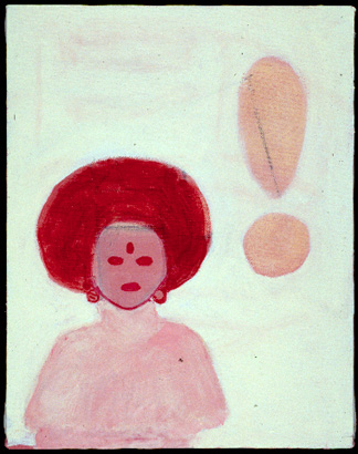 Untitled—red fro © 1999 Gelsy Verna | All Rights Reserved